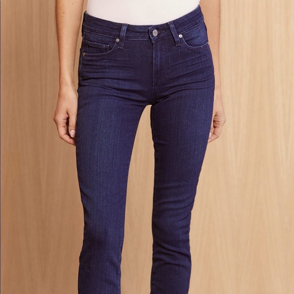 Paige Verdugo Mid Rise Skinny Jeans Size 25